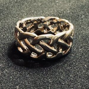 925 Sterling Woven Ring